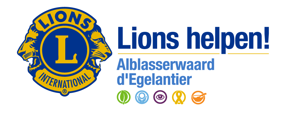 Lions helpen! Lionsclub Alblasserwaard d'Egelantier